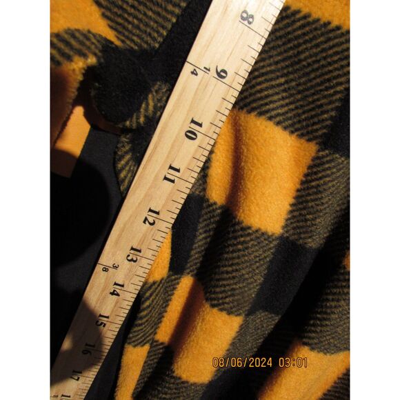 HALLOWEEN PUMPKIN PAJAMA SET UNDER DISGUISE SIZE SMALL PLAID FLEECE PANTS SPOOKY - Picture 9 of 10